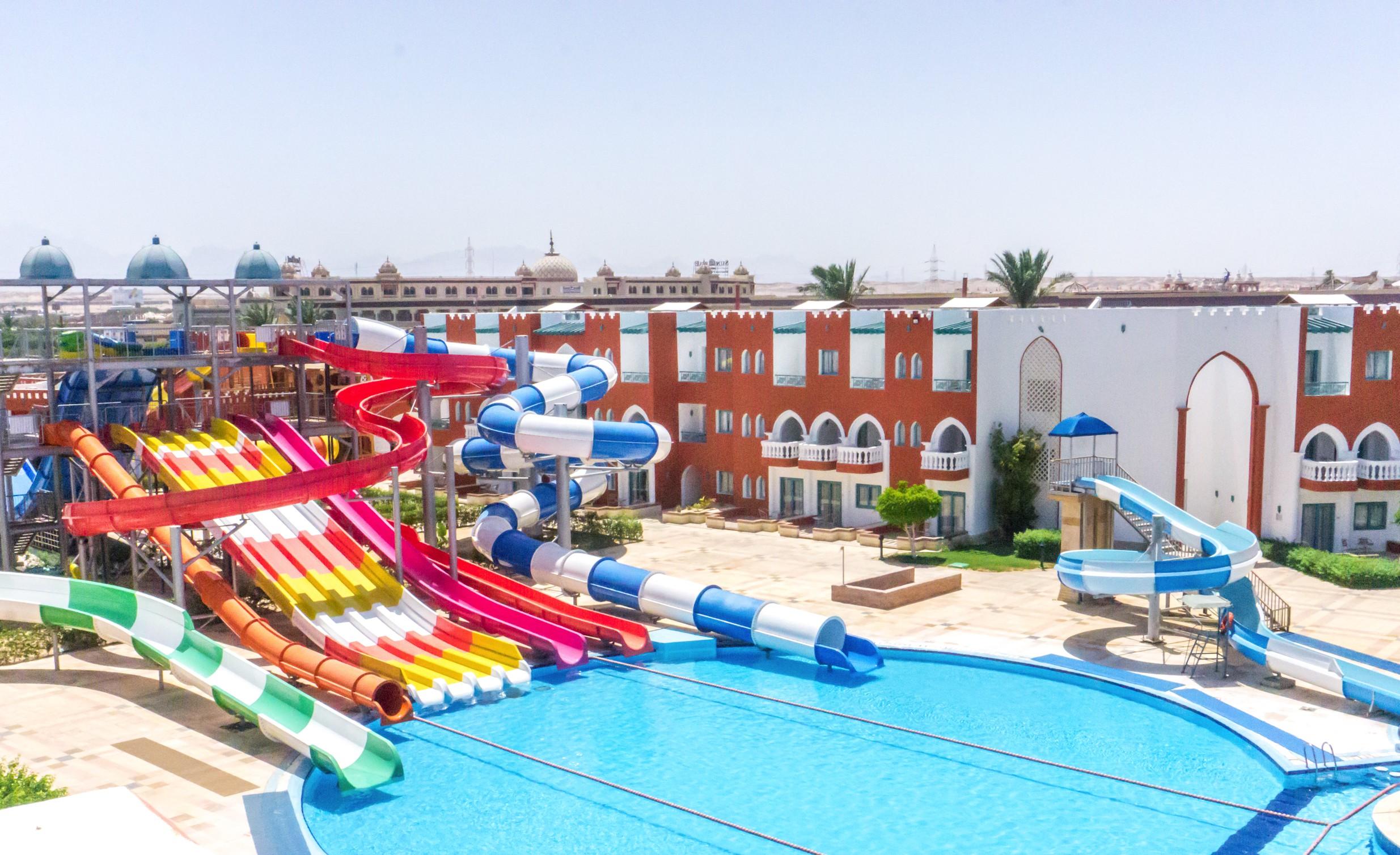 Sunrise Garden Beach Resort Hurghada Exterior photo Aqua Park